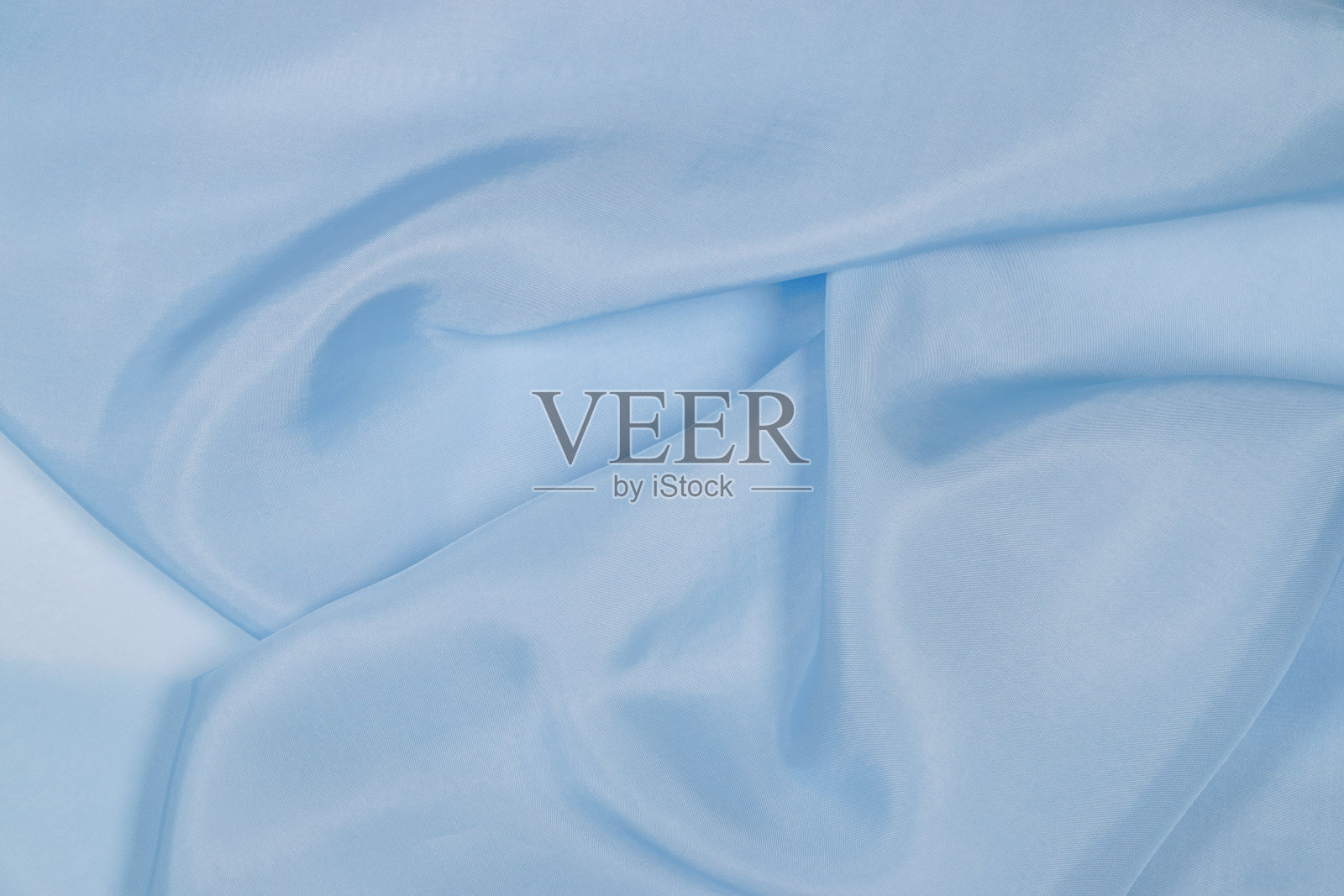 光滑的蓝色布料(优美的曲线)背景照片摄影图片