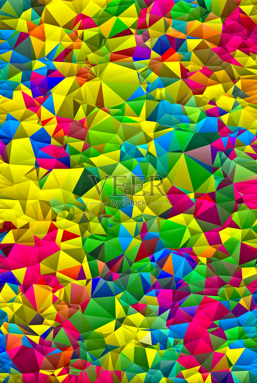 彩色抽象景观几何艺术品，抽象图形艺术背景纹理，现代概念艺术照片摄影图片