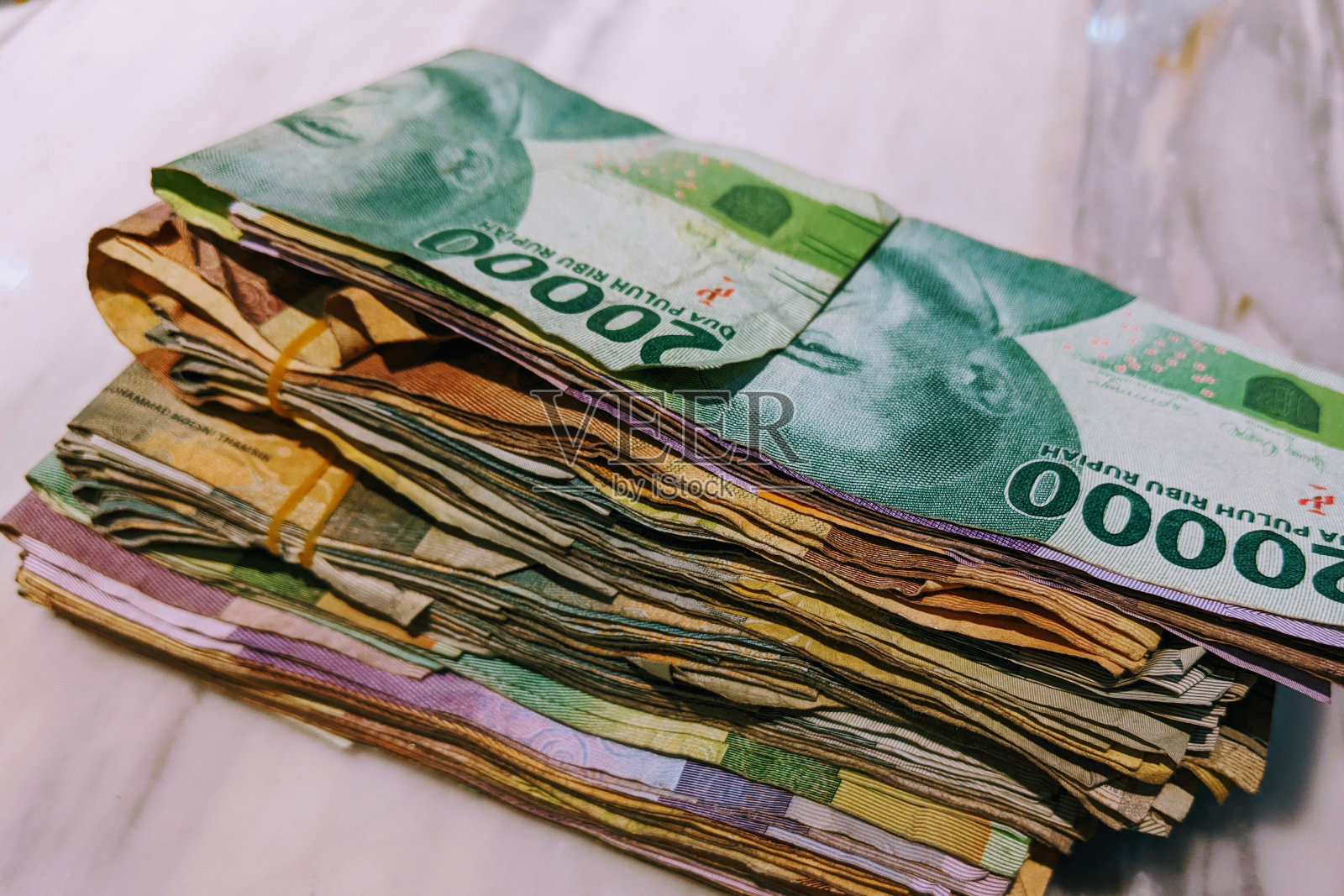 印尼盾的钱照片摄影图片