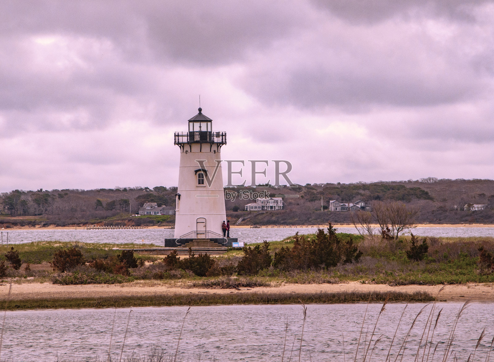 玛莎葡萄园岛灯塔照片摄影图片