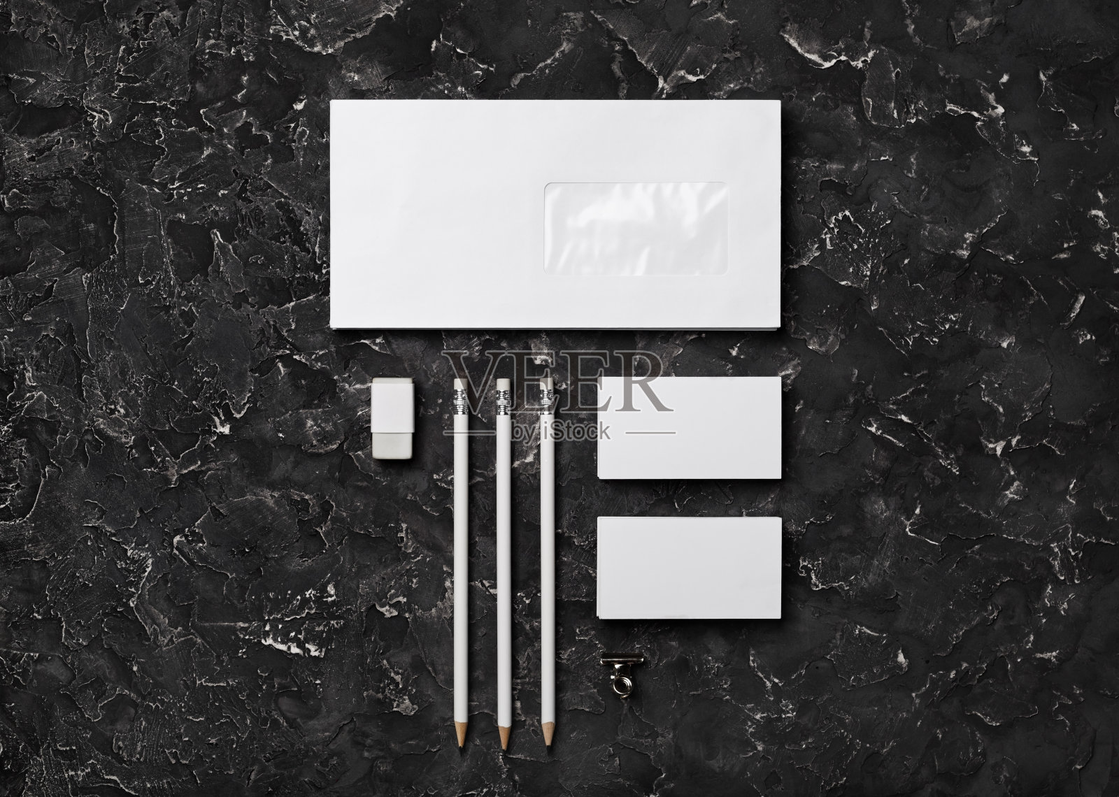 空白的文具组照片摄影图片