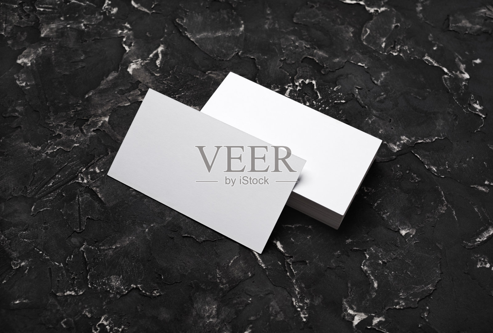 白色的名片照片摄影图片