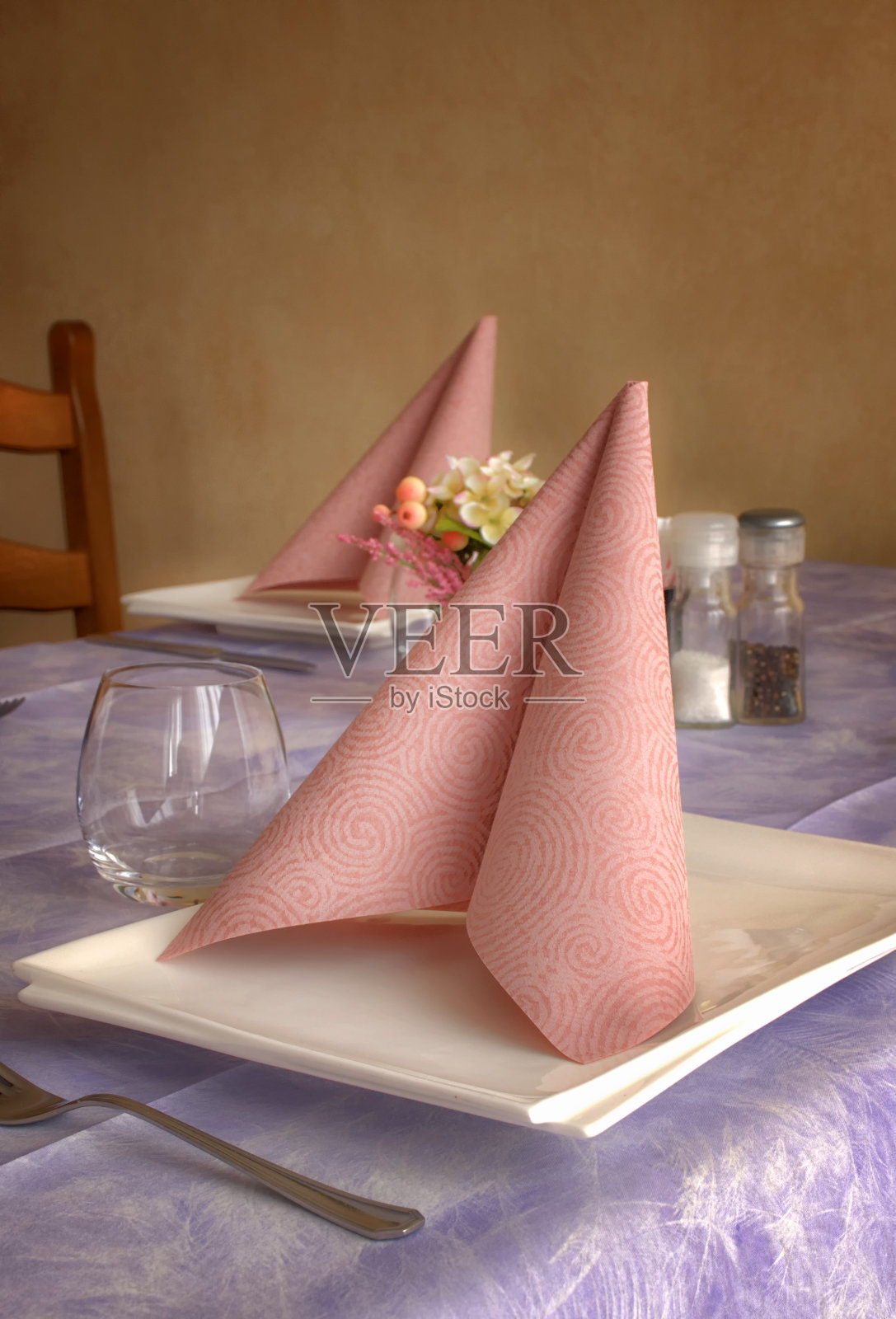 餐巾照片摄影图片