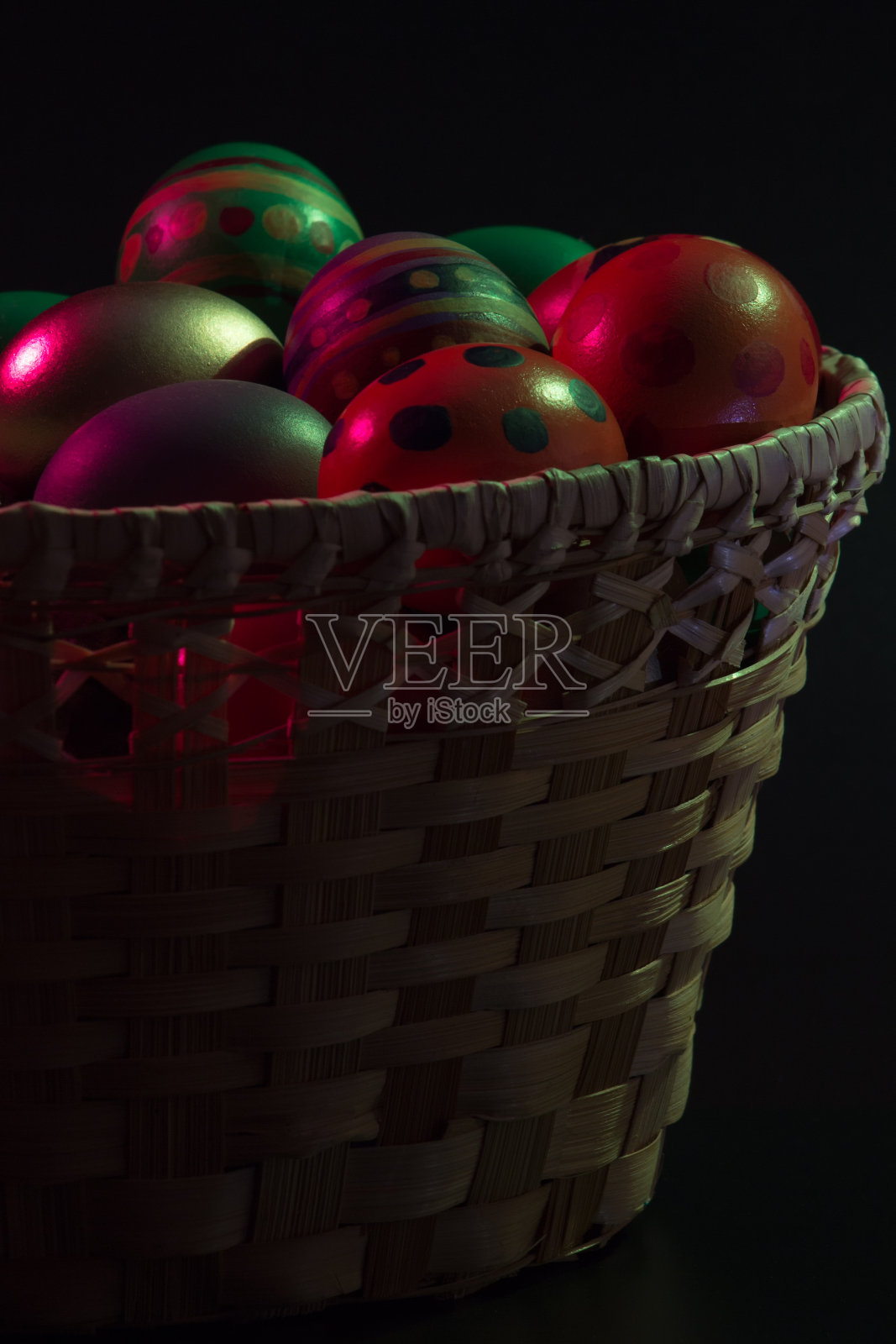 复活节彩蛋照片摄影图片