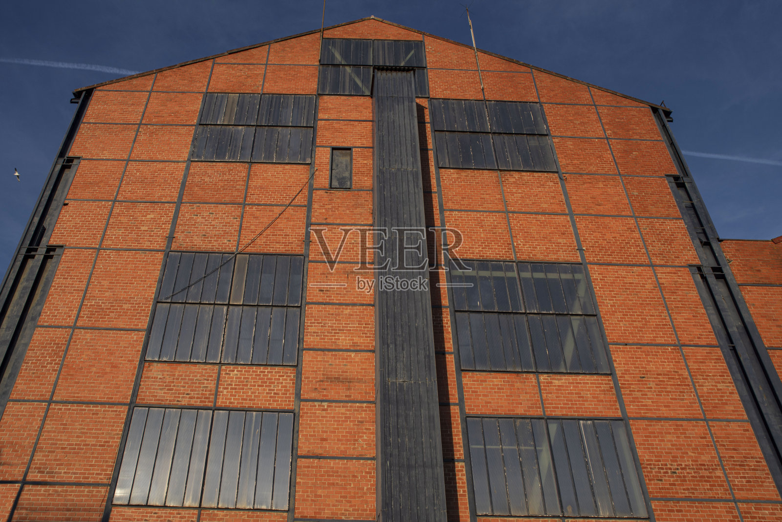 红砖厂房照片摄影图片