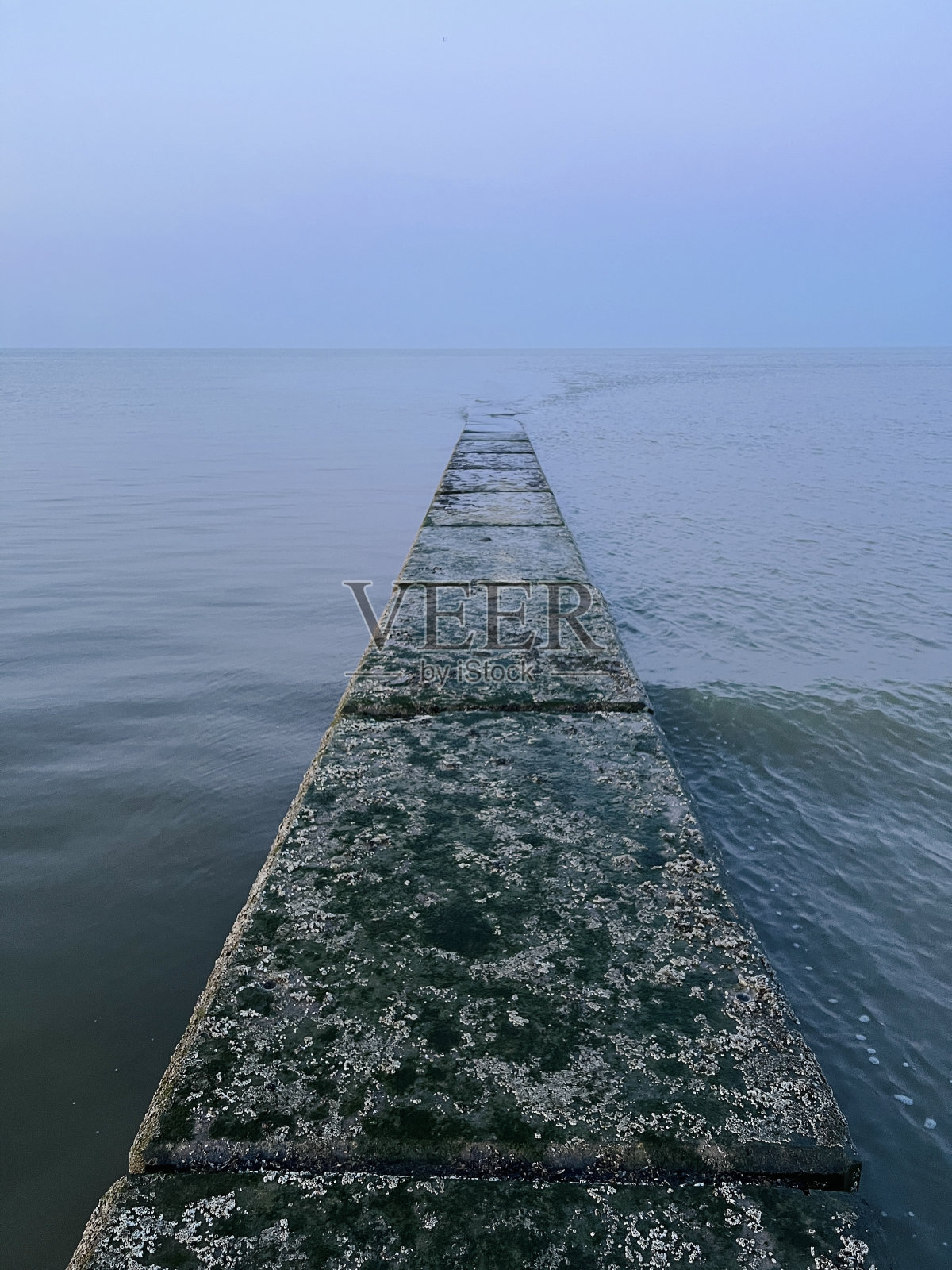 石堤伸入大海照片摄影图片