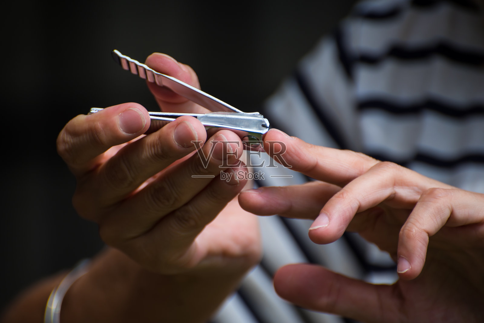 手剪指甲，指甲钳，指甲钳照片摄影图片