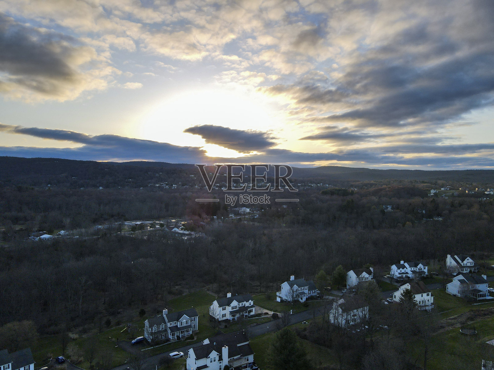 天空高观点照片摄影图片