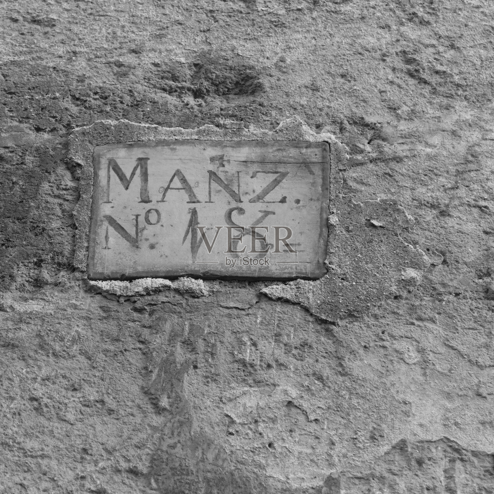 墙上文字特写照片摄影图片