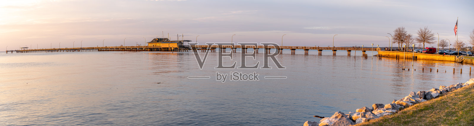 阿拉巴马州费尔霍普的日落美景照片摄影图片