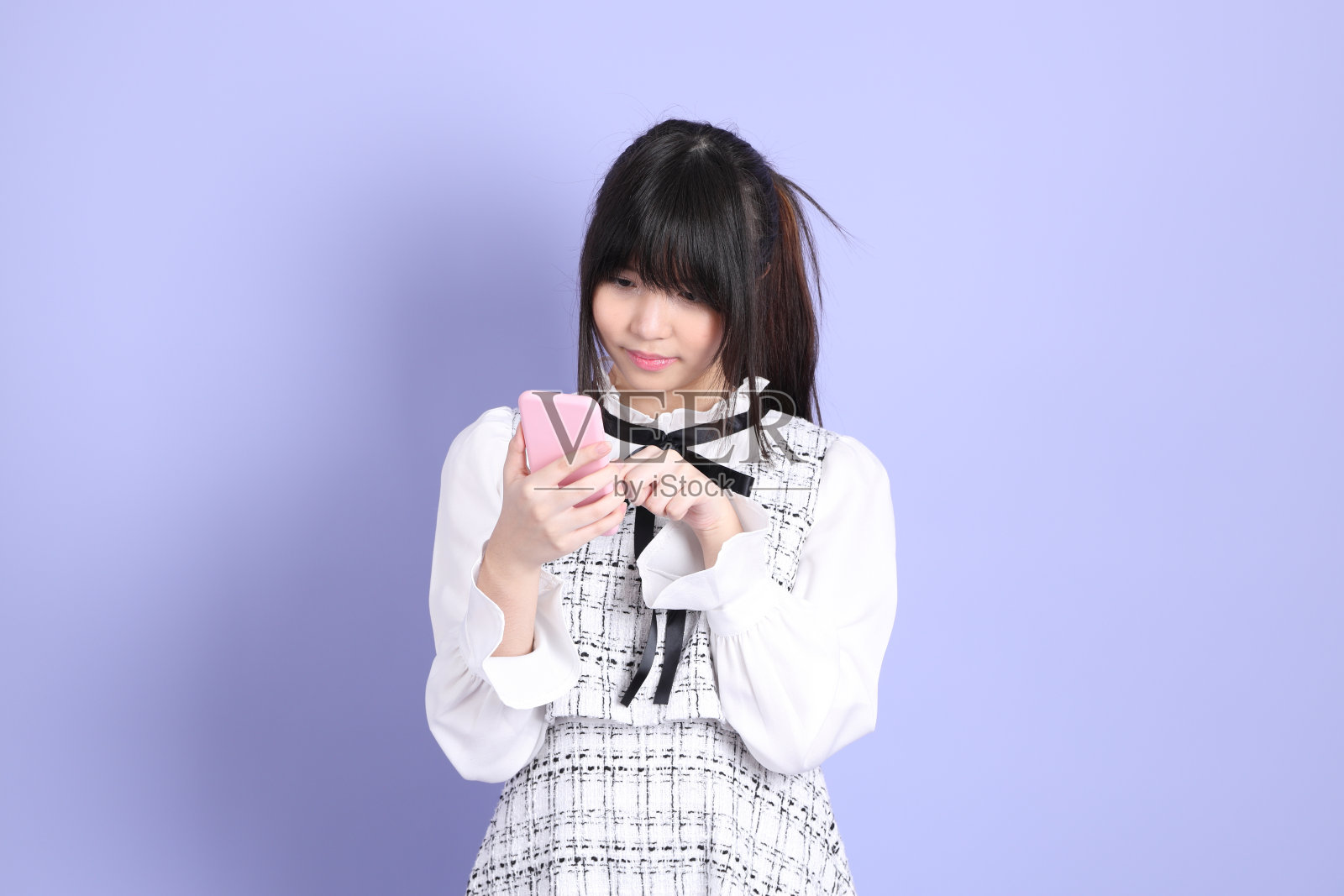 可爱的少女照片摄影图片