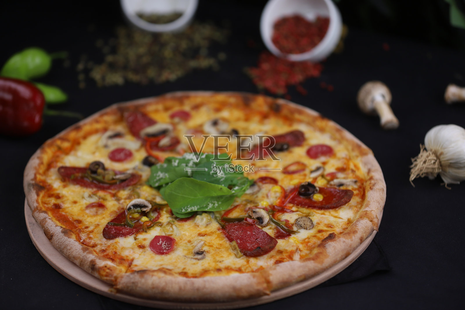 披萨板照片摄影图片