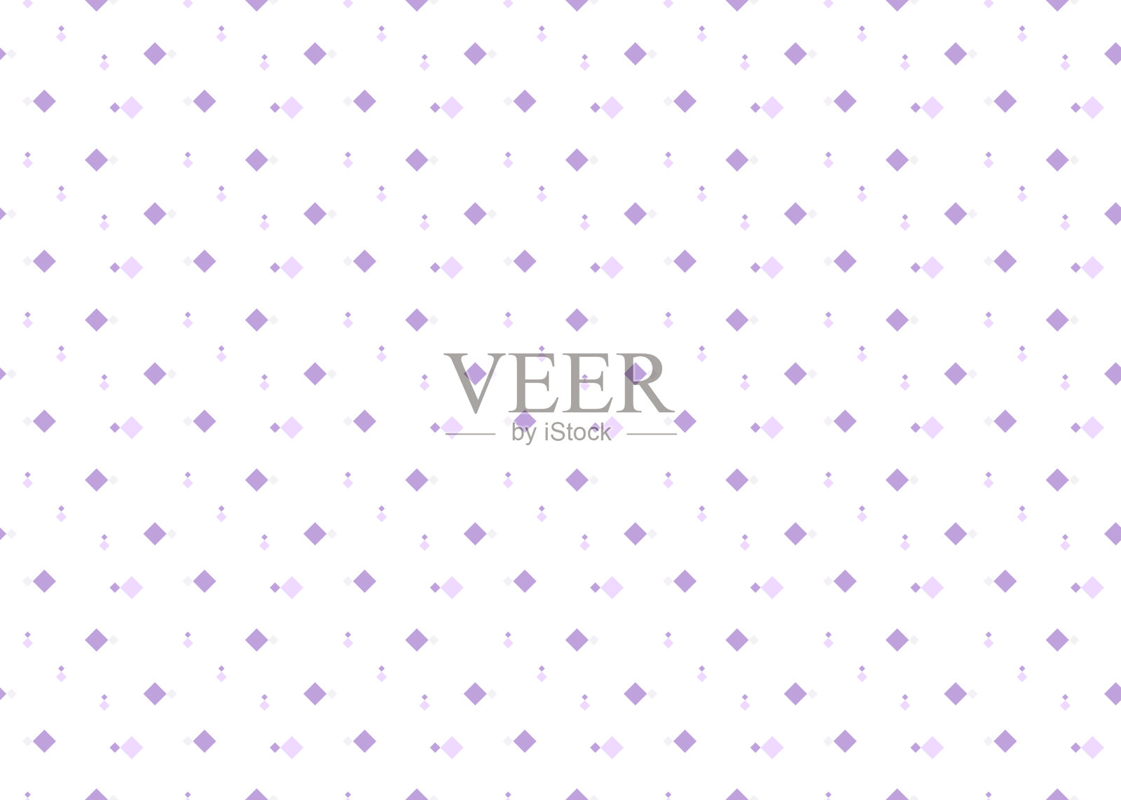 白色背景上的菱形矢量集插画图片素材