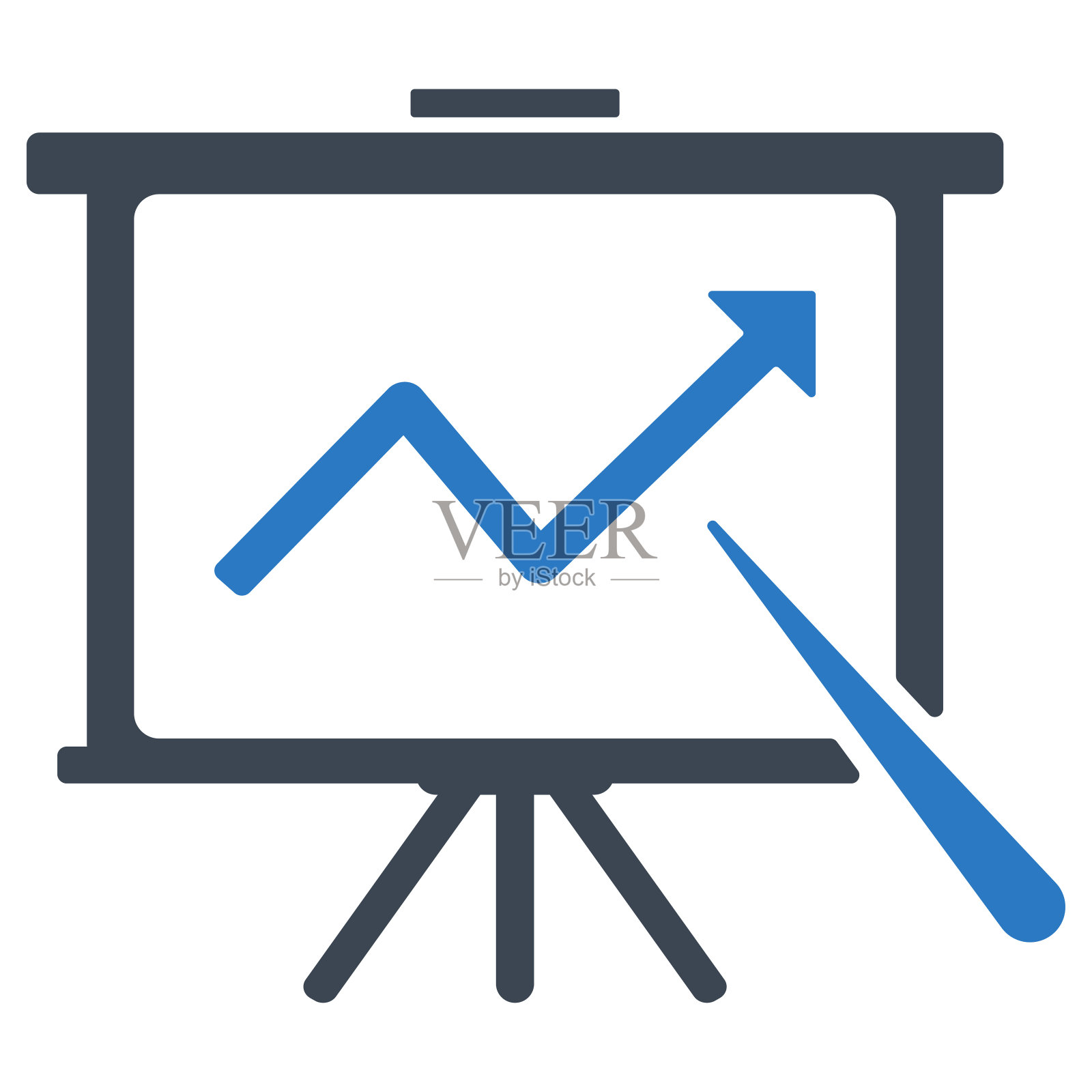 商业报告图标。图标素材