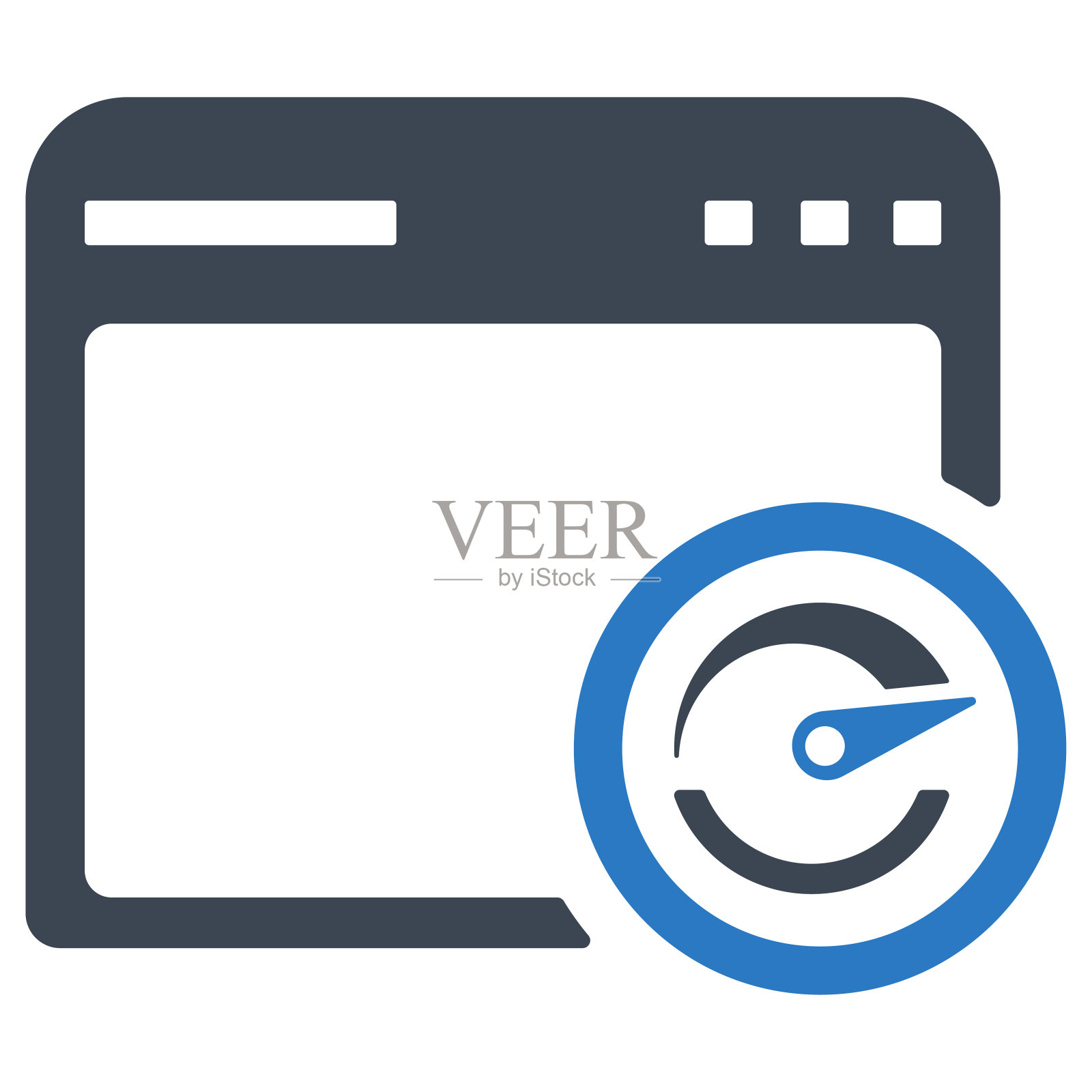 浏览器速度图标。图标素材