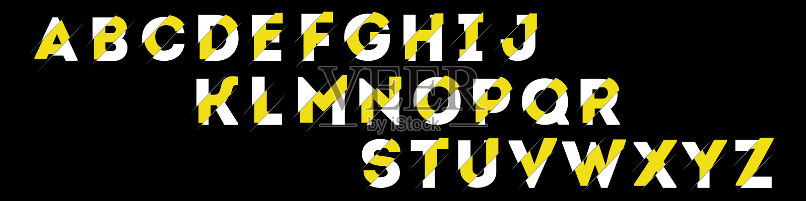 摘要时尚字体字母表。最小的现代城市字体标识，品牌等。排印字体、大写字母、小写字母和数字。矢量图插画图片素材