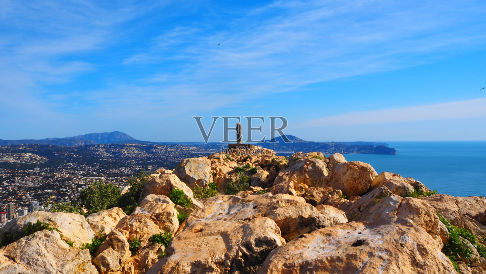 Calpe和它周围的阿利坎特科斯塔布兰卡的图片照片摄影图片