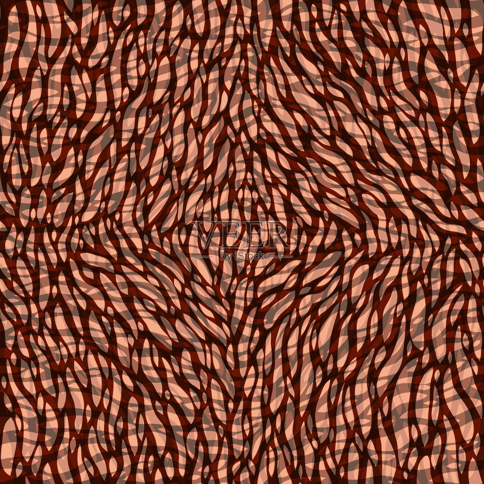 无缝抽象图案背景。装饰设计手绘创意油漆。结构混乱的元素插画图片素材