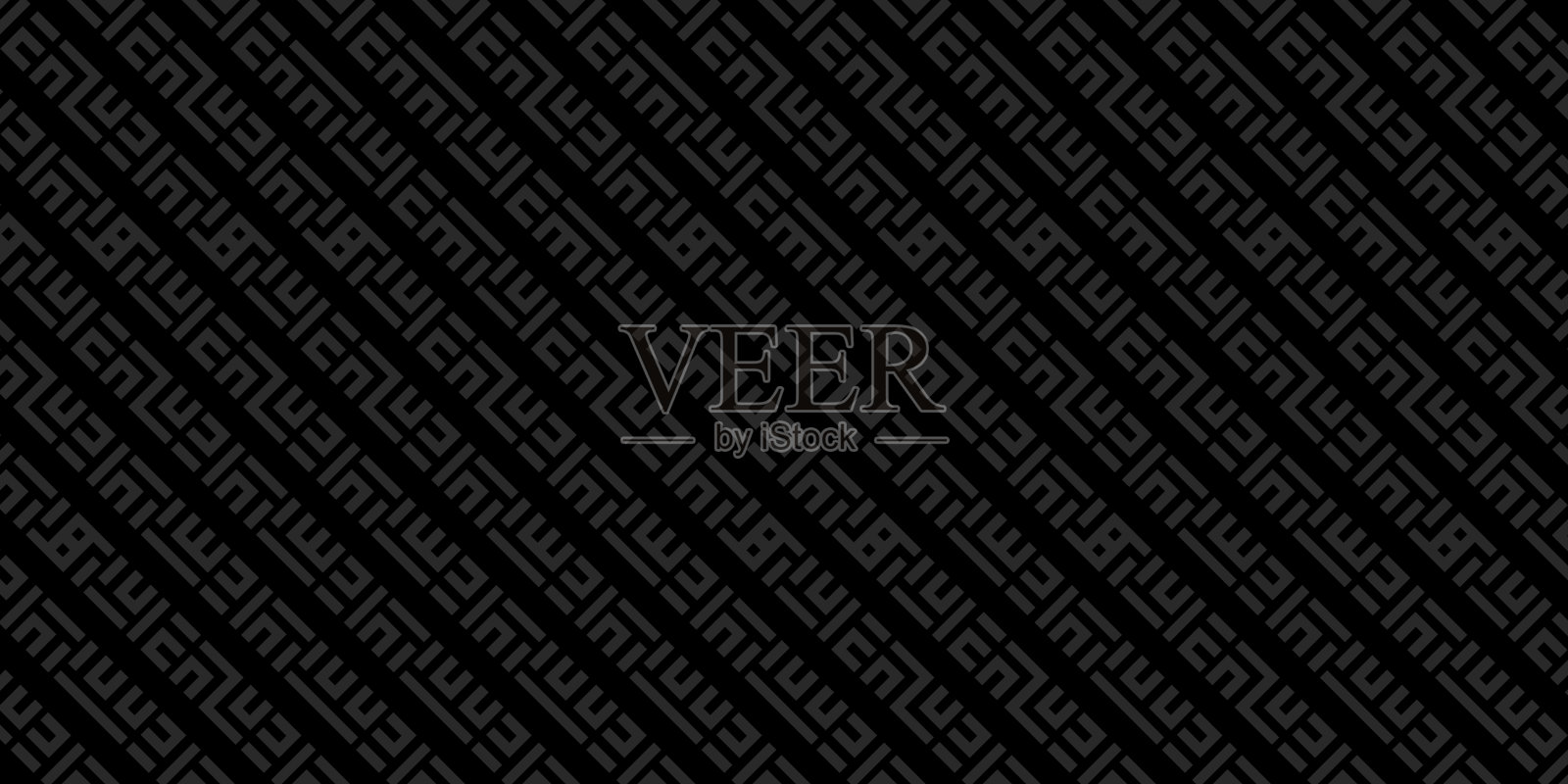 抽象的黑色背景与对角线。现代黑暗抽象矢量纹理。插画图片素材