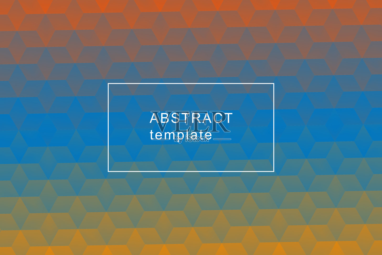 抽象马赛克与独特的模糊梯度。现代彩色背景与几何重复形状。矢量插图易于编辑和自定义。EPS10插画图片素材