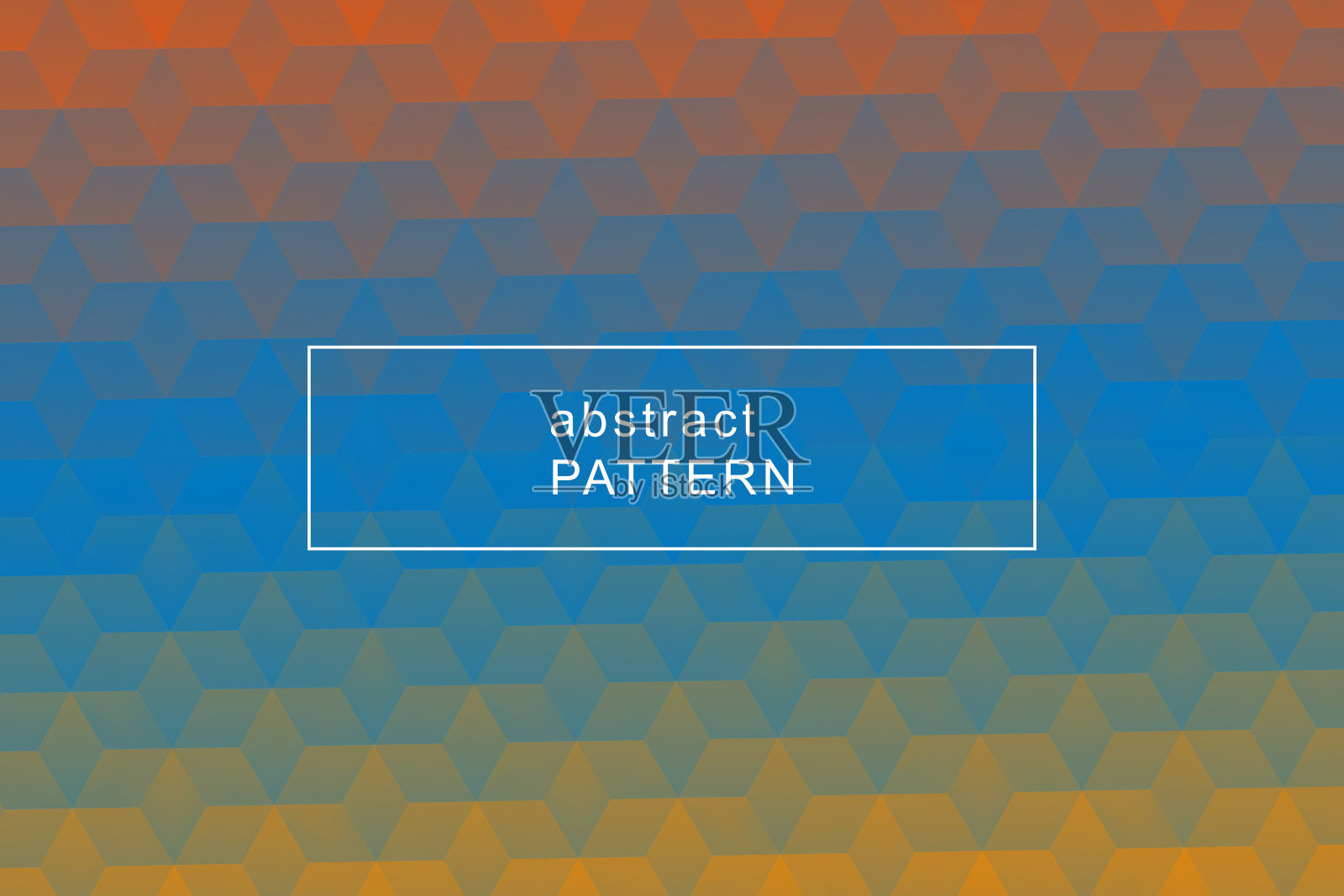 抽象马赛克与独特的模糊梯度。现代彩色背景与几何重复形状。矢量插图易于编辑和自定义。EPS10插画图片素材