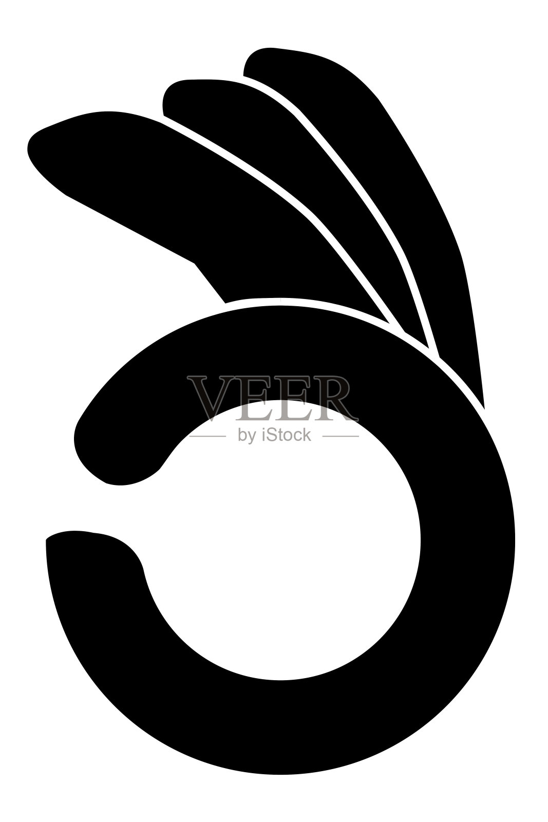 简单向量符号，孤立在白色上插画图片素材