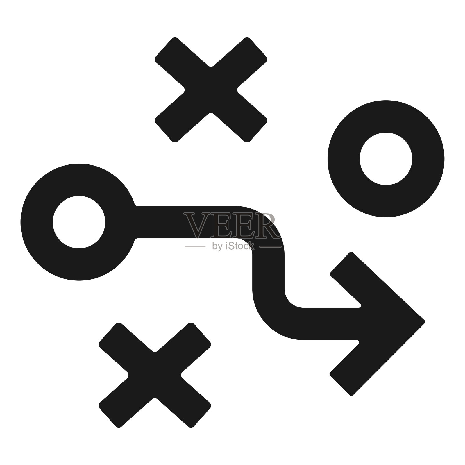 业务战略图标。图标素材