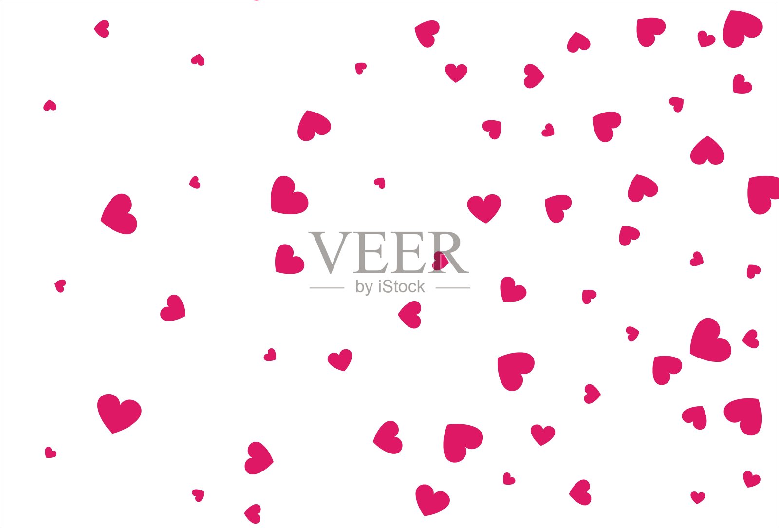 红色的背景。爱糖果的背景插画图片素材