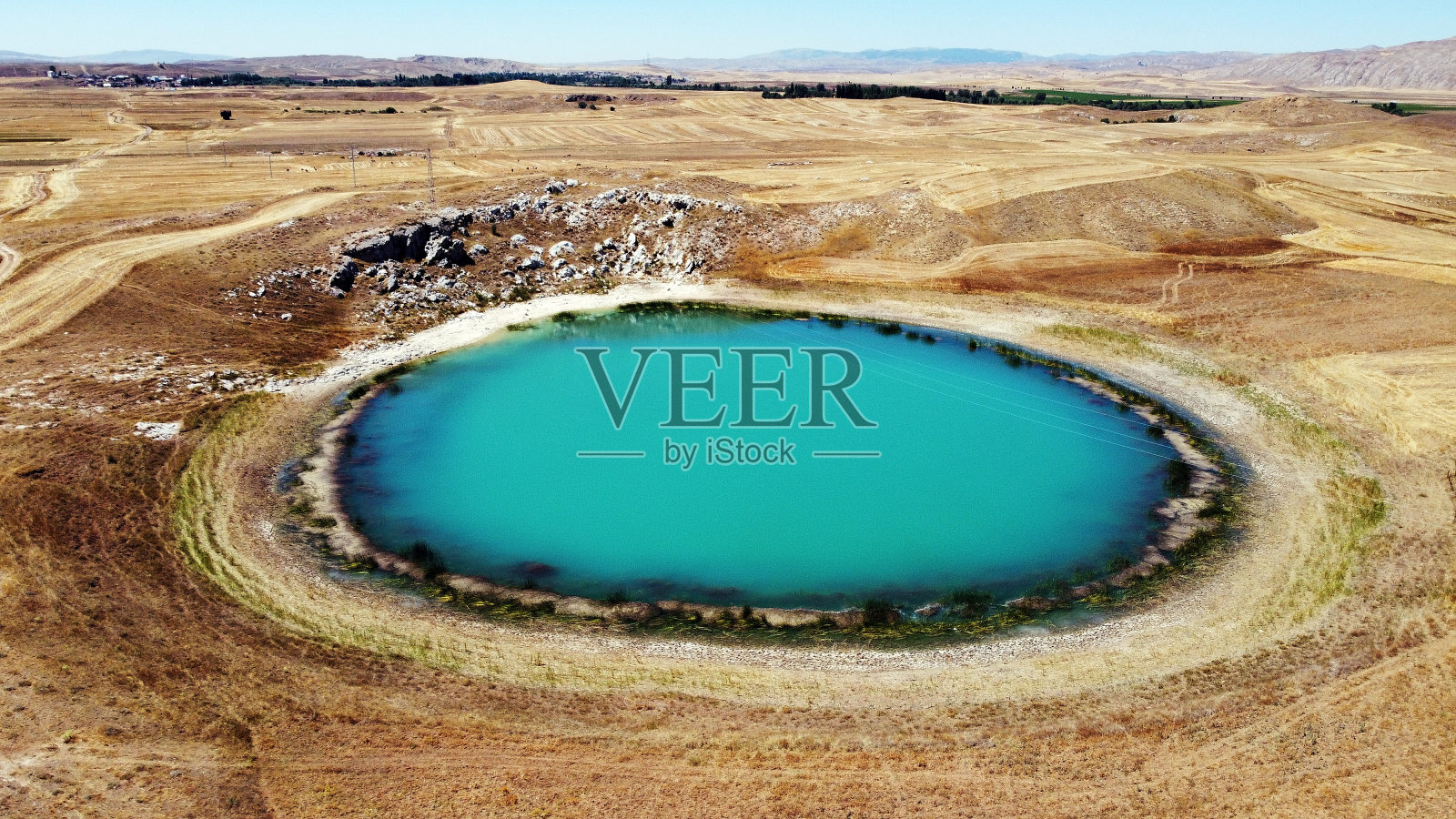 锡瓦斯吉普赛湖照片摄影图片