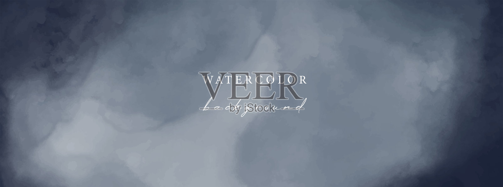 矢量蓝色水彩通用背景插画图片素材