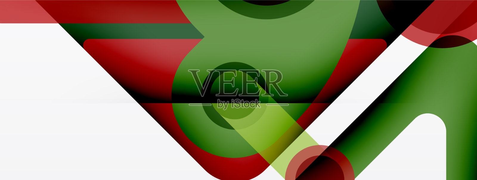 几何基本线圆抽象插画图片素材