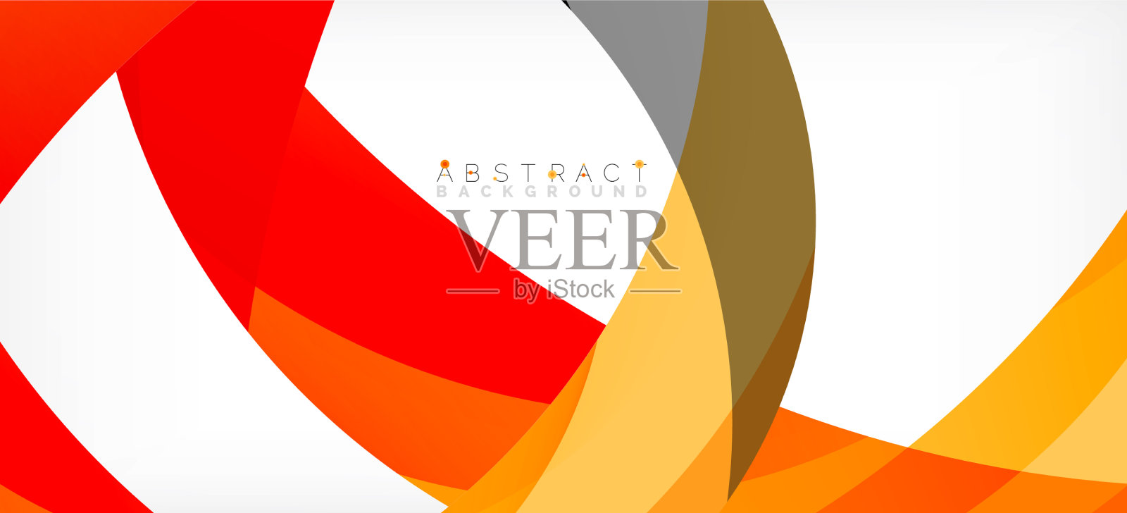 几何抽象背景圈创建插画图片素材