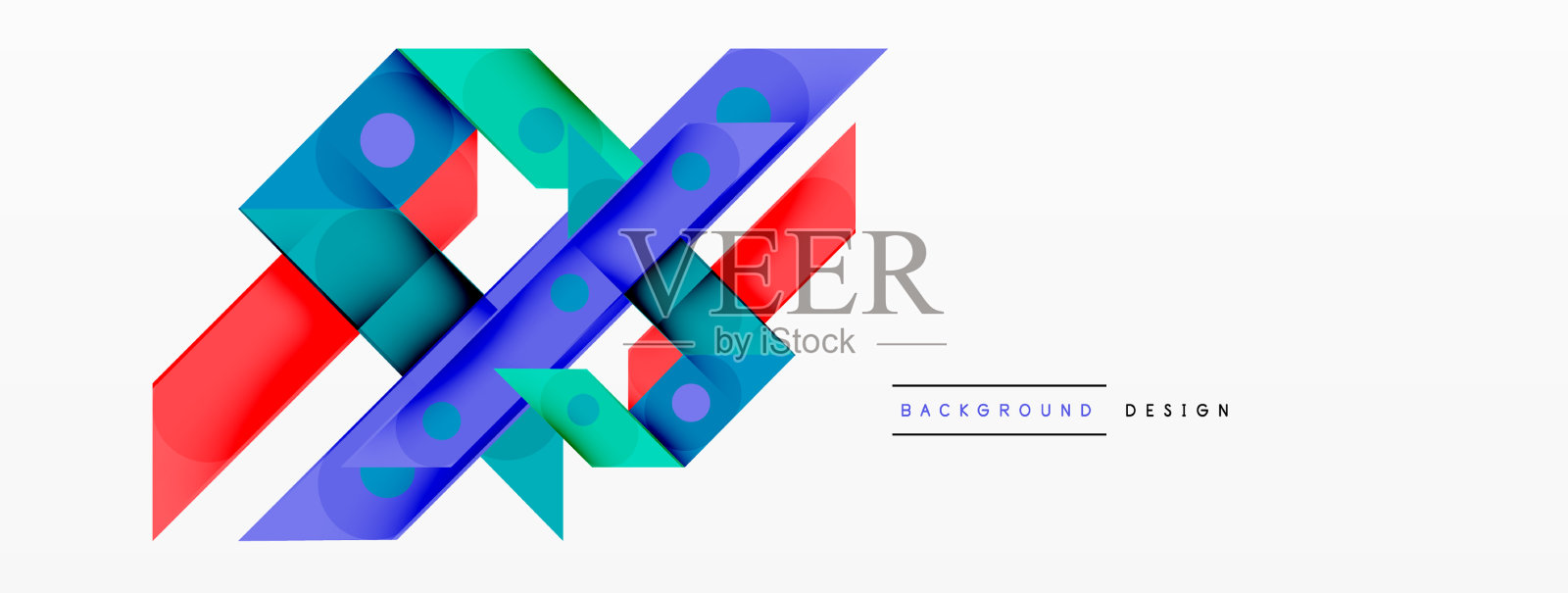 颜色重叠条纹背景丰富多彩插画图片素材