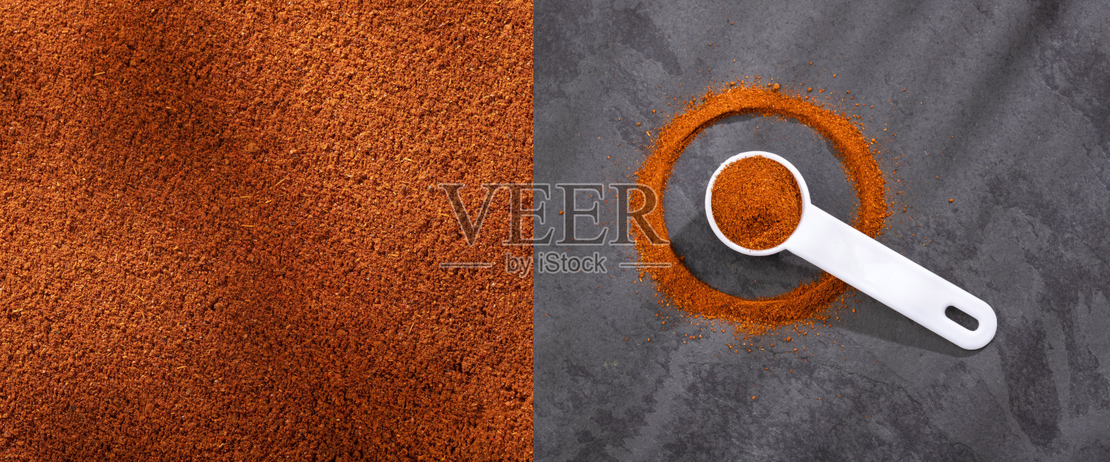 红辣椒粉或红辣椒粉照片摄影图片