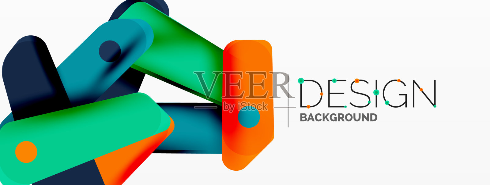 科技最小几何壁纸创意插画图片素材