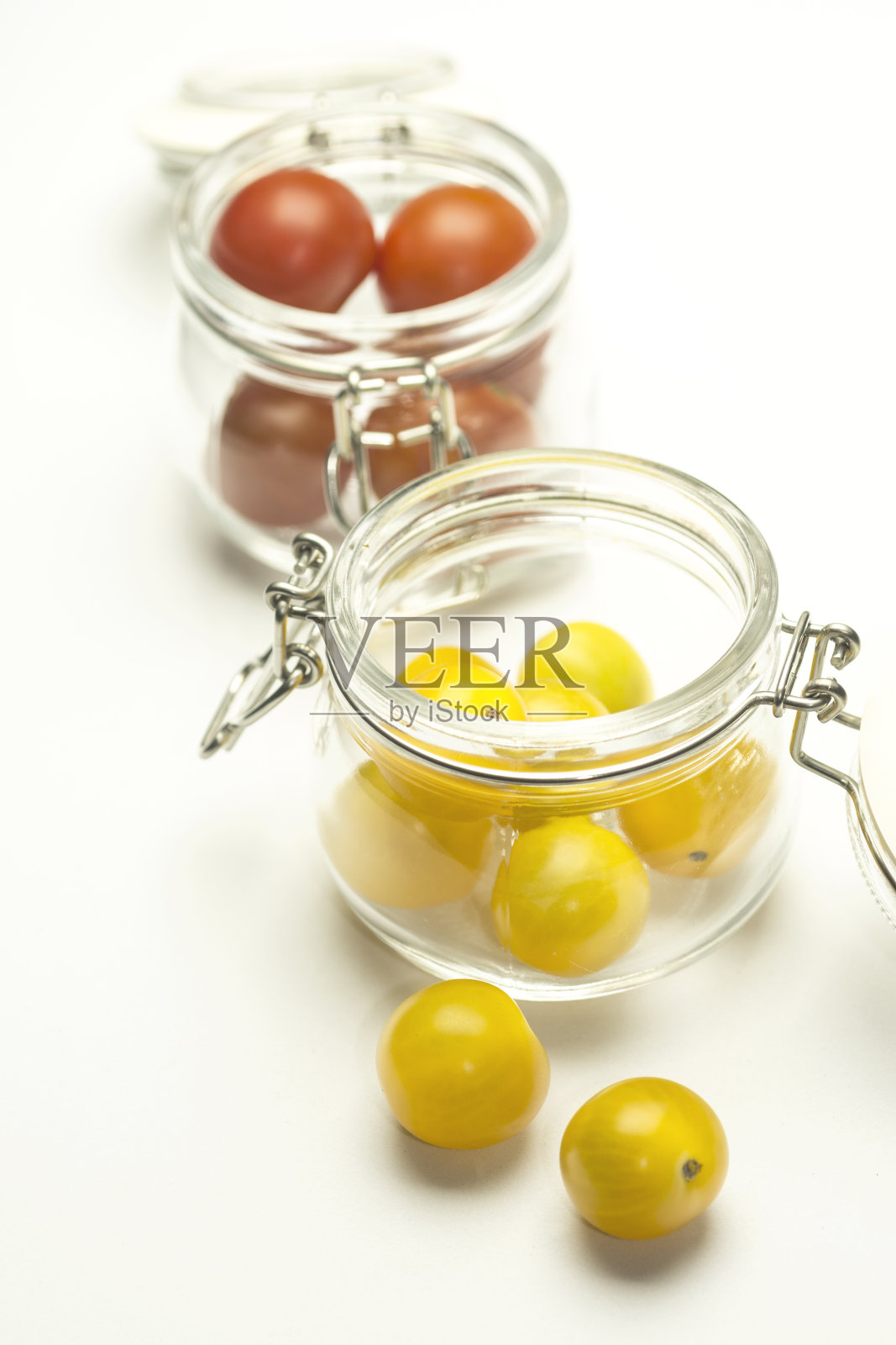 红色和黄色的番茄照片摄影图片