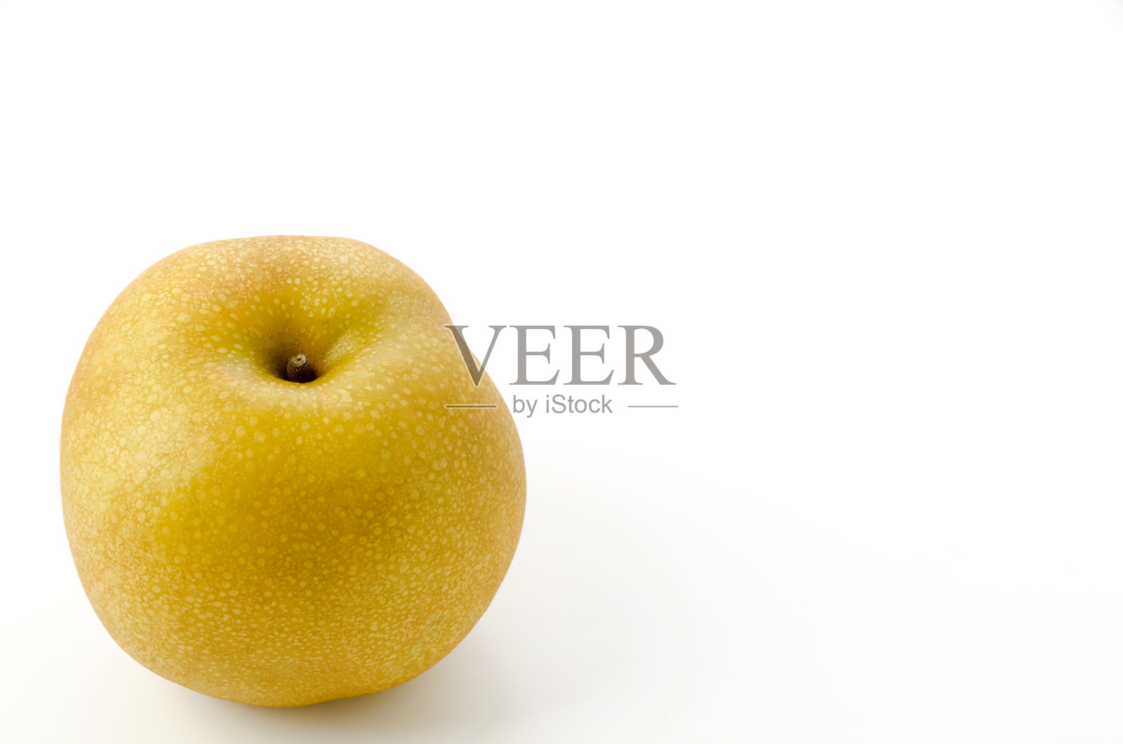 亚洲梨，白底鲜荷穗梨照片摄影图片