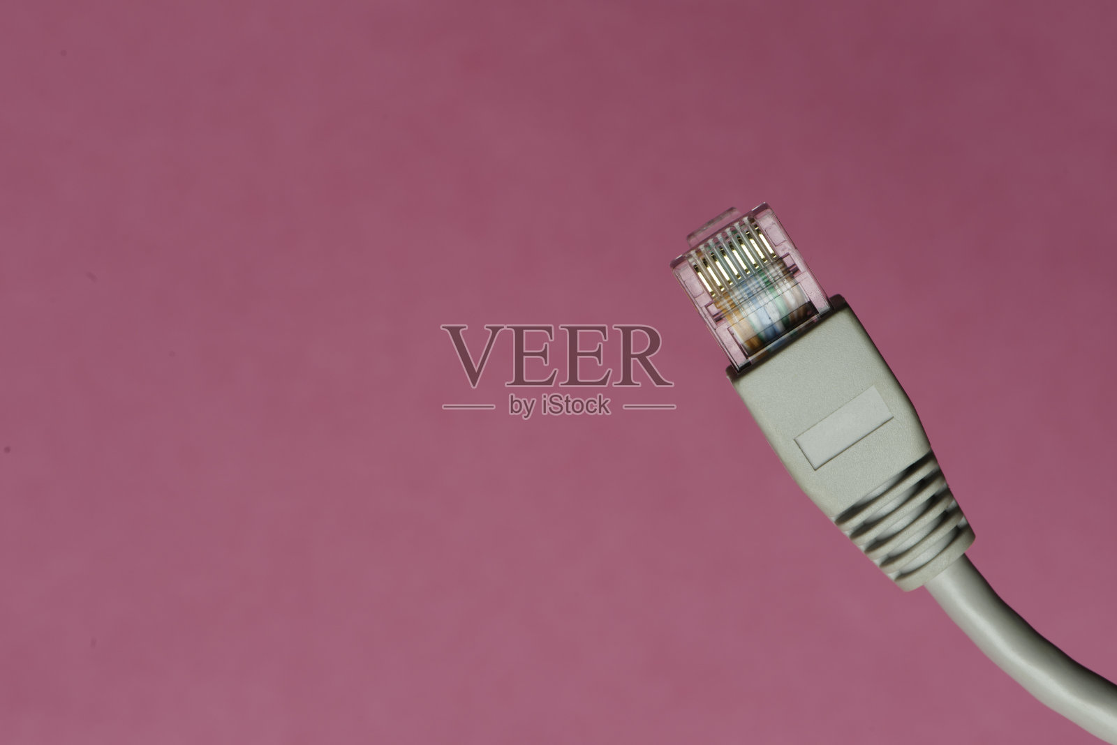 网线，RJ45连接器照片摄影图片