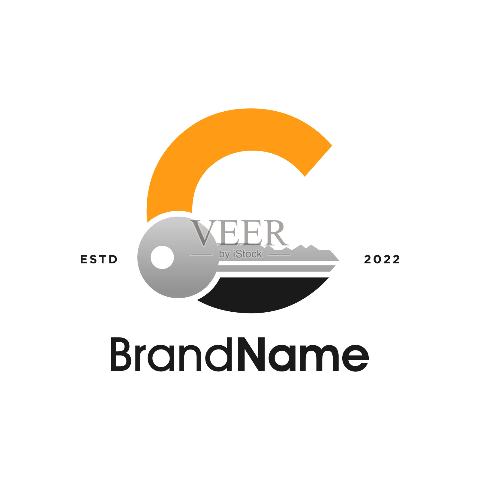 最初的C键插画图片素材