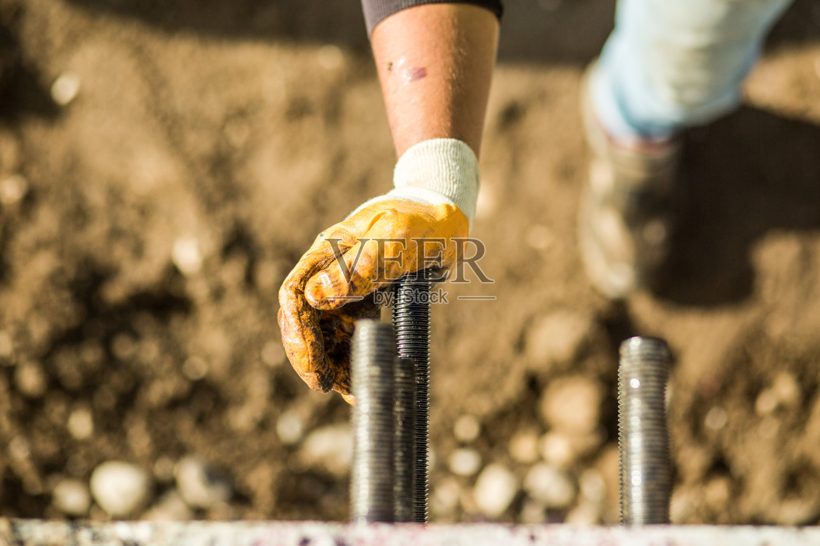 铁活塞杆照片摄影图片