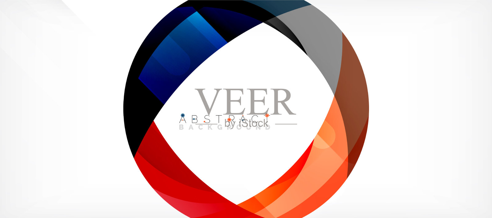 颜色圆形状最小的几何背景插画图片素材