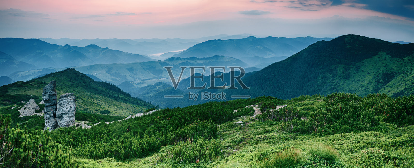 山日出全景照片摄影图片