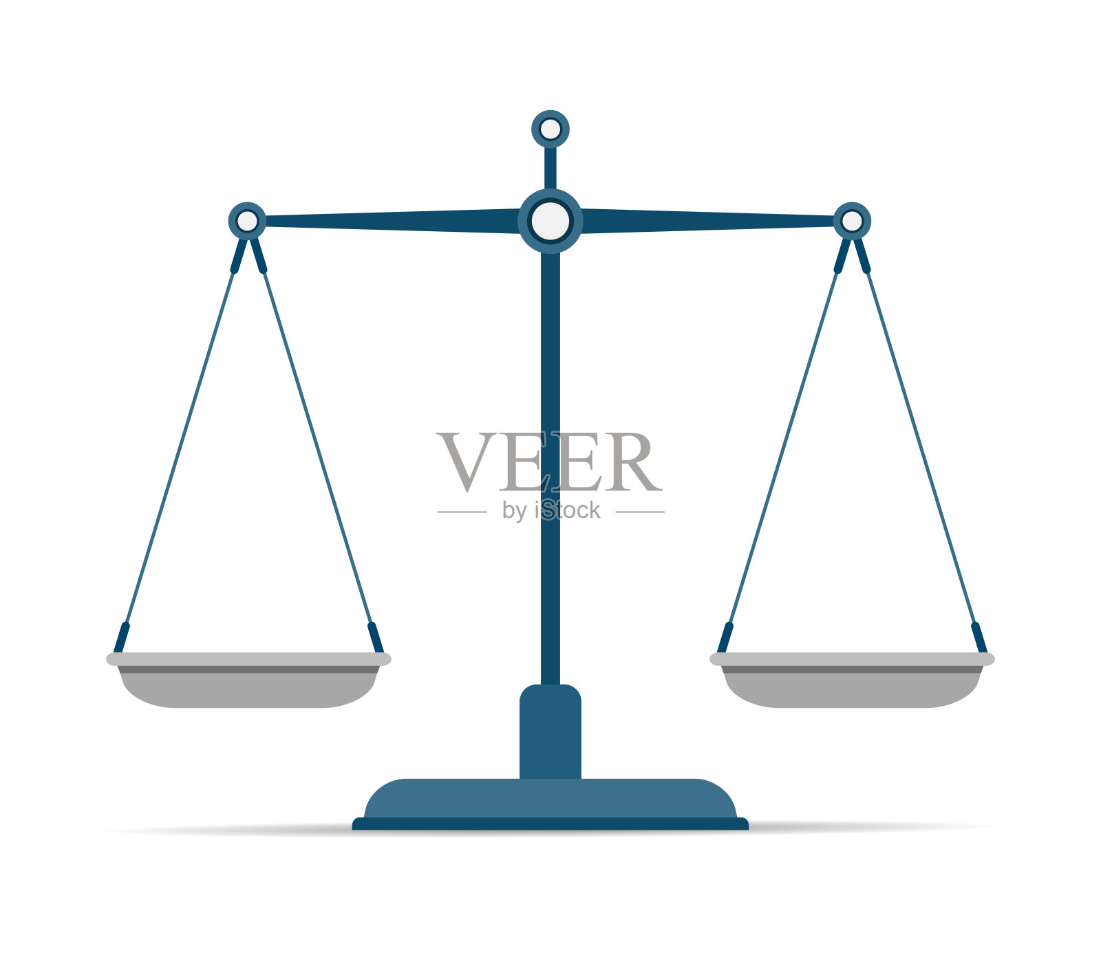 平面风格的缩放图标。天秤座，平衡星座。矢量设计元素为您的项目在白色背景插画图片素材