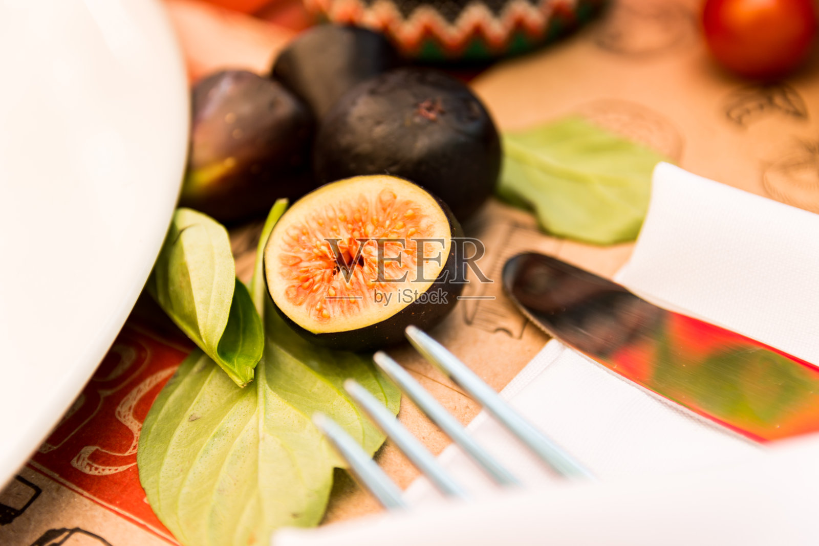 近景照片的FIG，是作为一个装饰板照片摄影图片