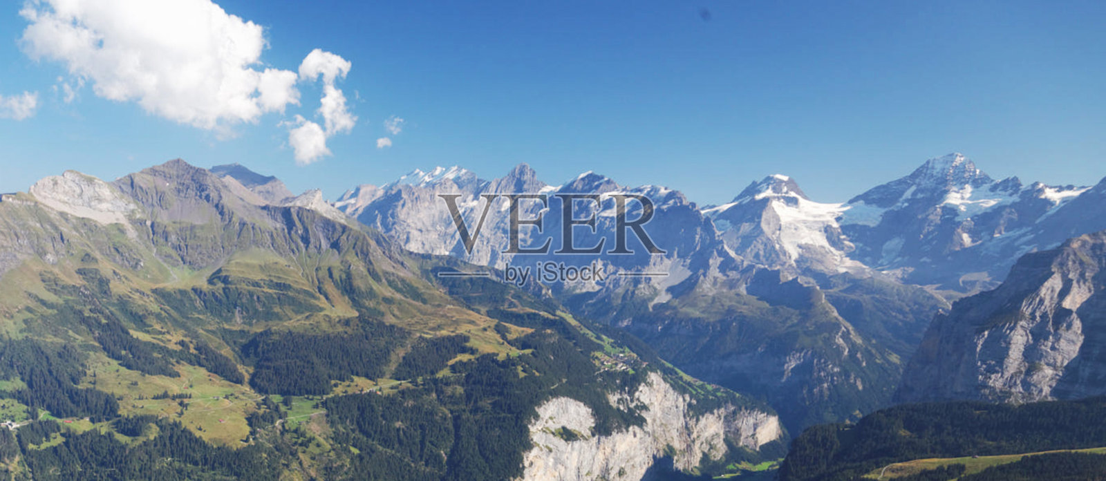 美丽的Lauterbrunnen,瑞士的照片照片摄影图片