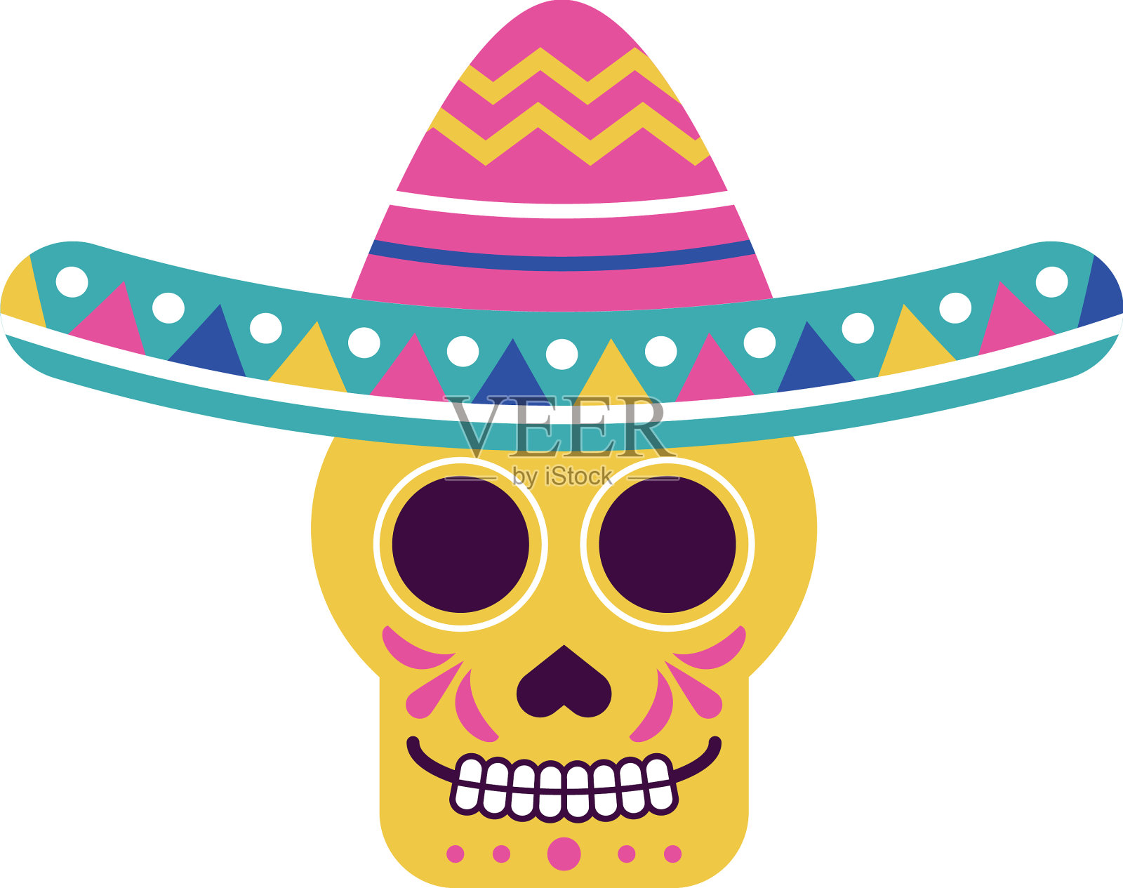 骷髅插画图片素材