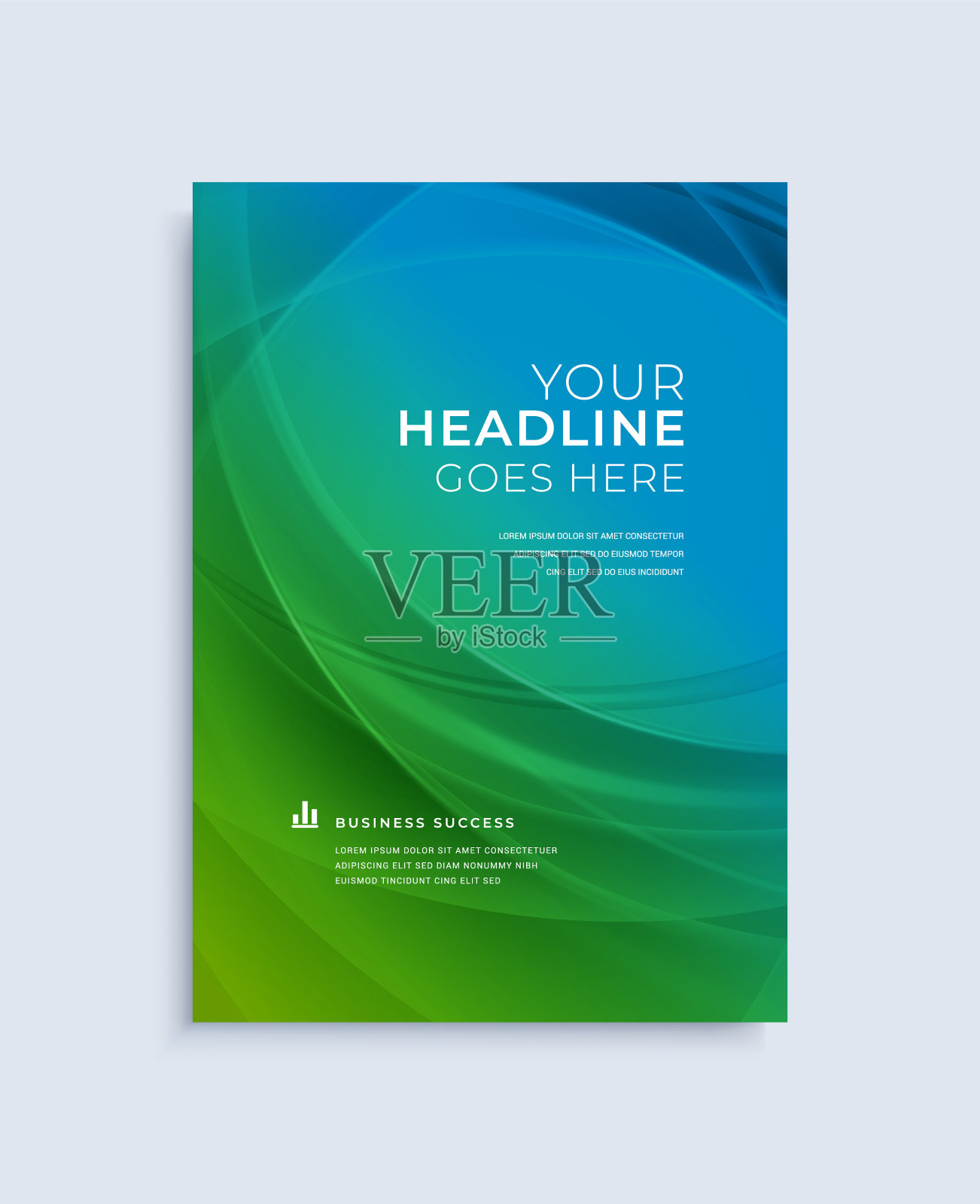 现代抽象封面设计模板。设计模板素材