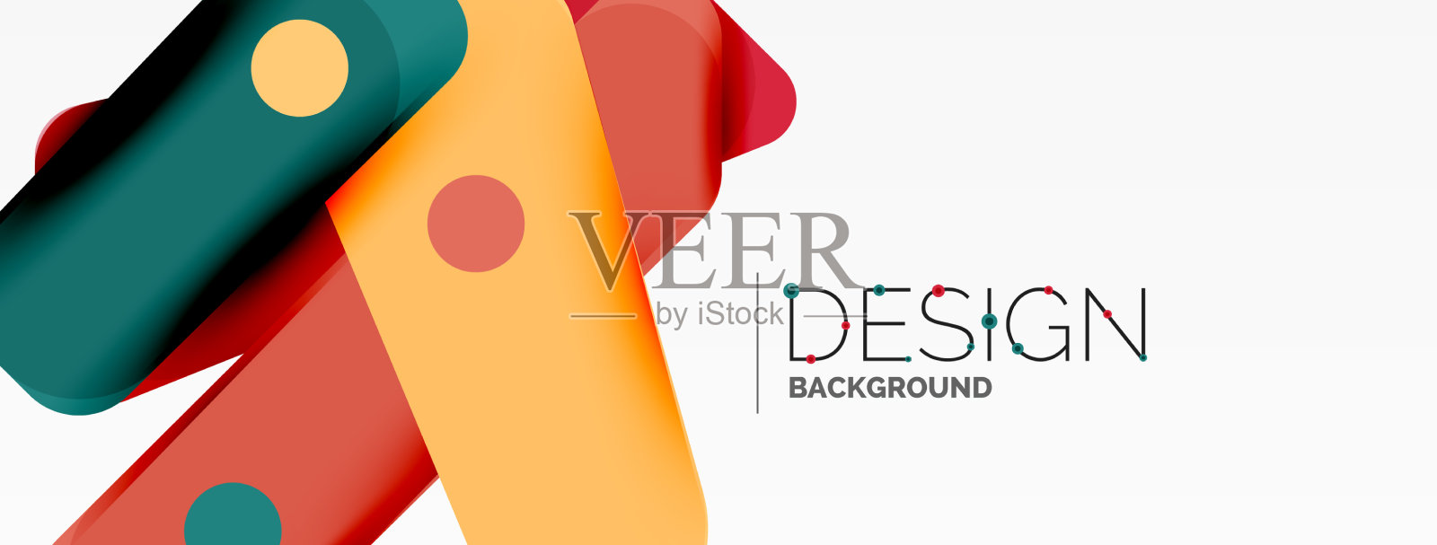 科技最小几何壁纸创意插画图片素材