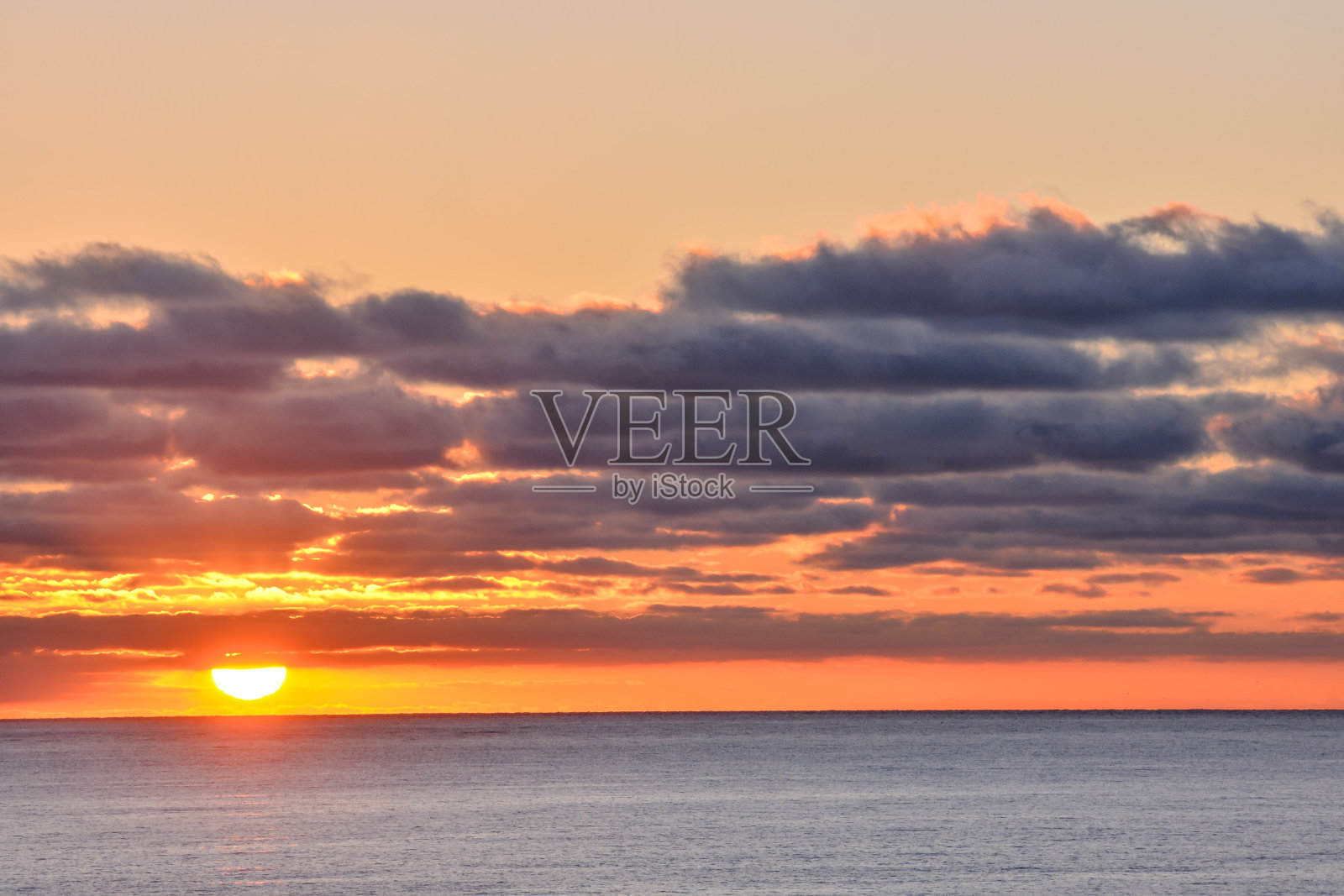 漂亮的日落照片摄影图片