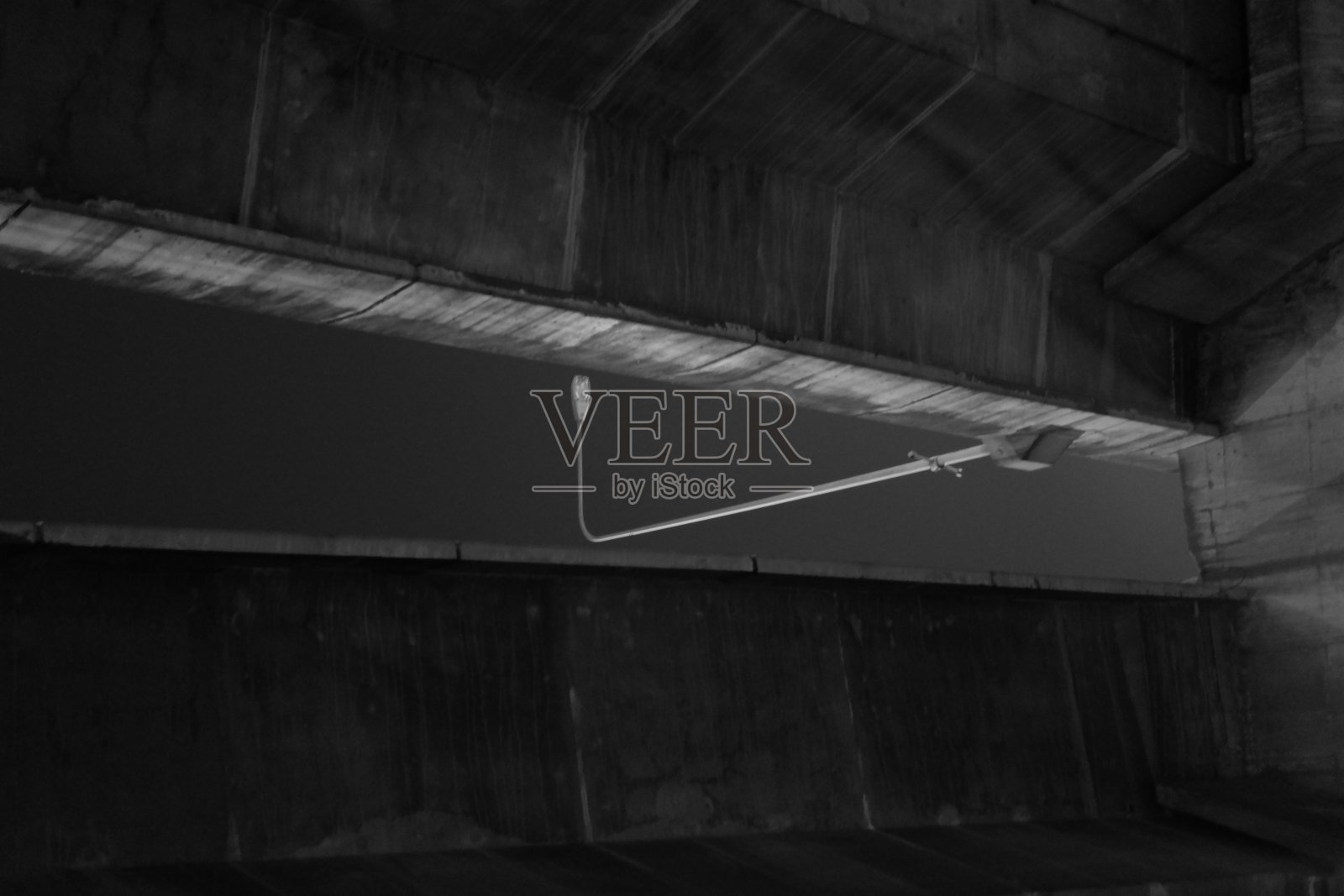 曼谷的高架公路/立交桥和灯杆照片摄影图片